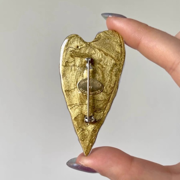 HANDCARVED BY ALEXIS BITTAR brooch - Picture 5 of 7